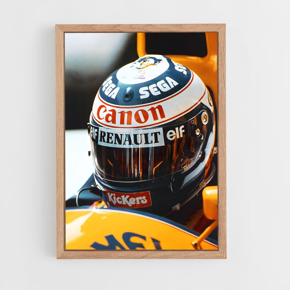 Poster Pilote d'Avant-garde – affiche Voitures de Formule 1 (vue 4)